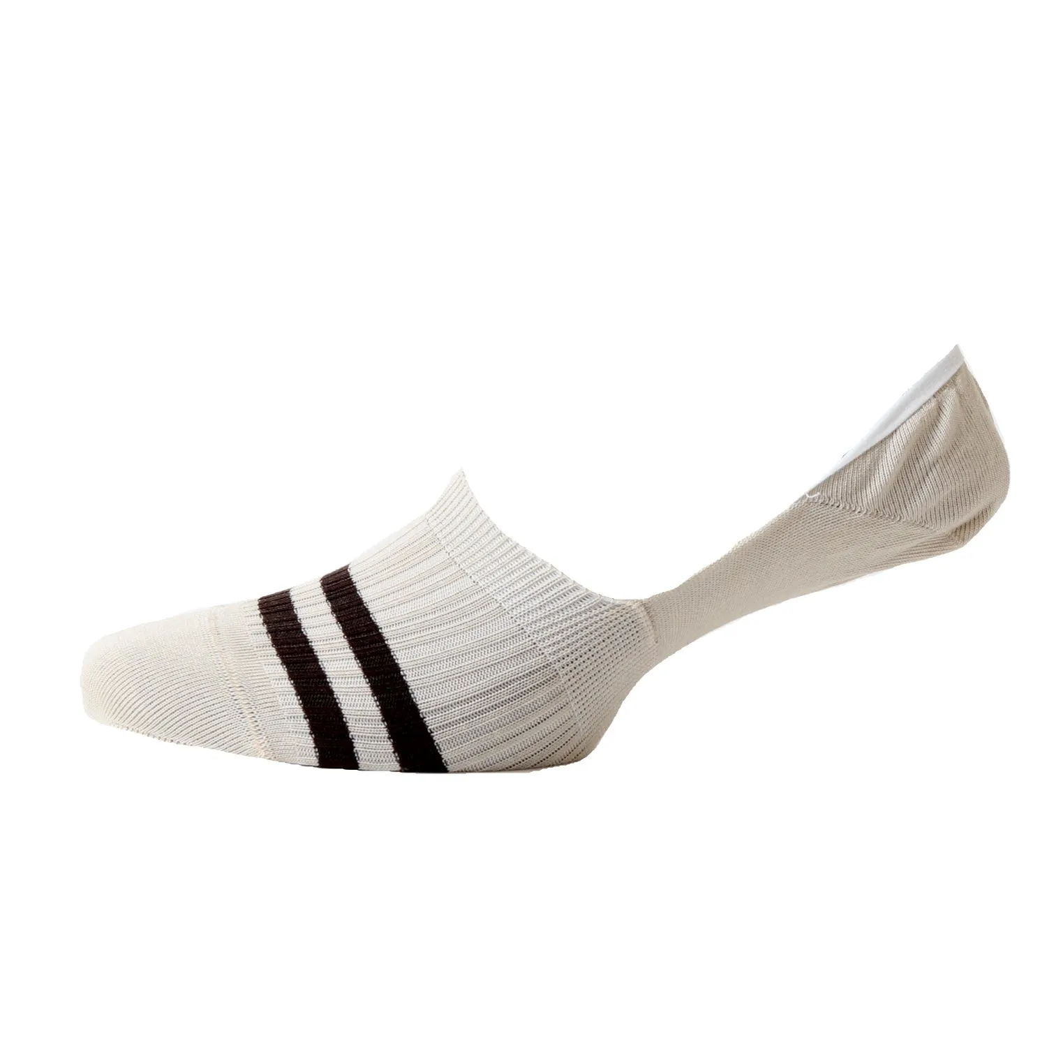 Men's Mercerised Cotton Invisible Socks