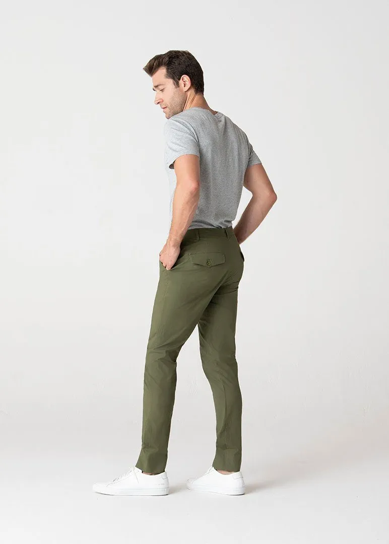 Military Officer Pants | Olive