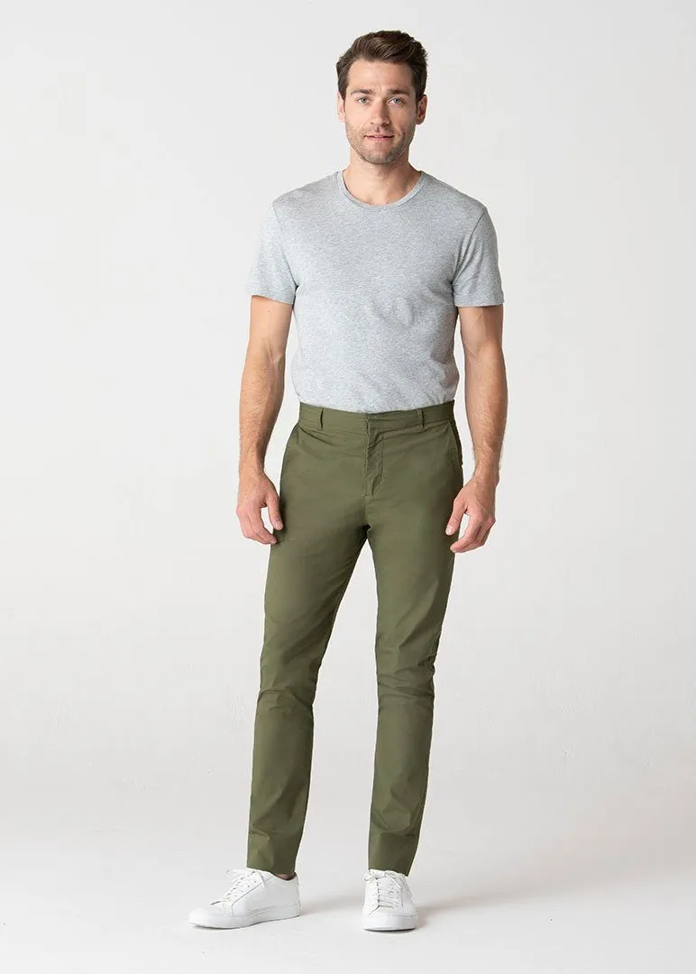 Military Officer Pants | Olive