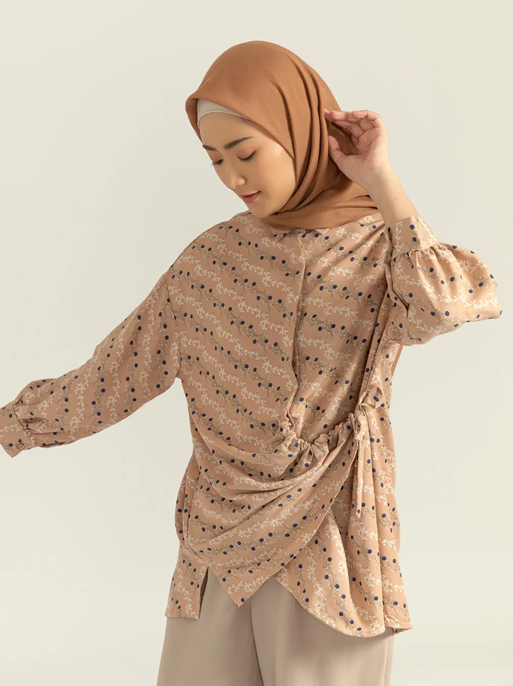 MIRIA TUNIC CORAL FOREST