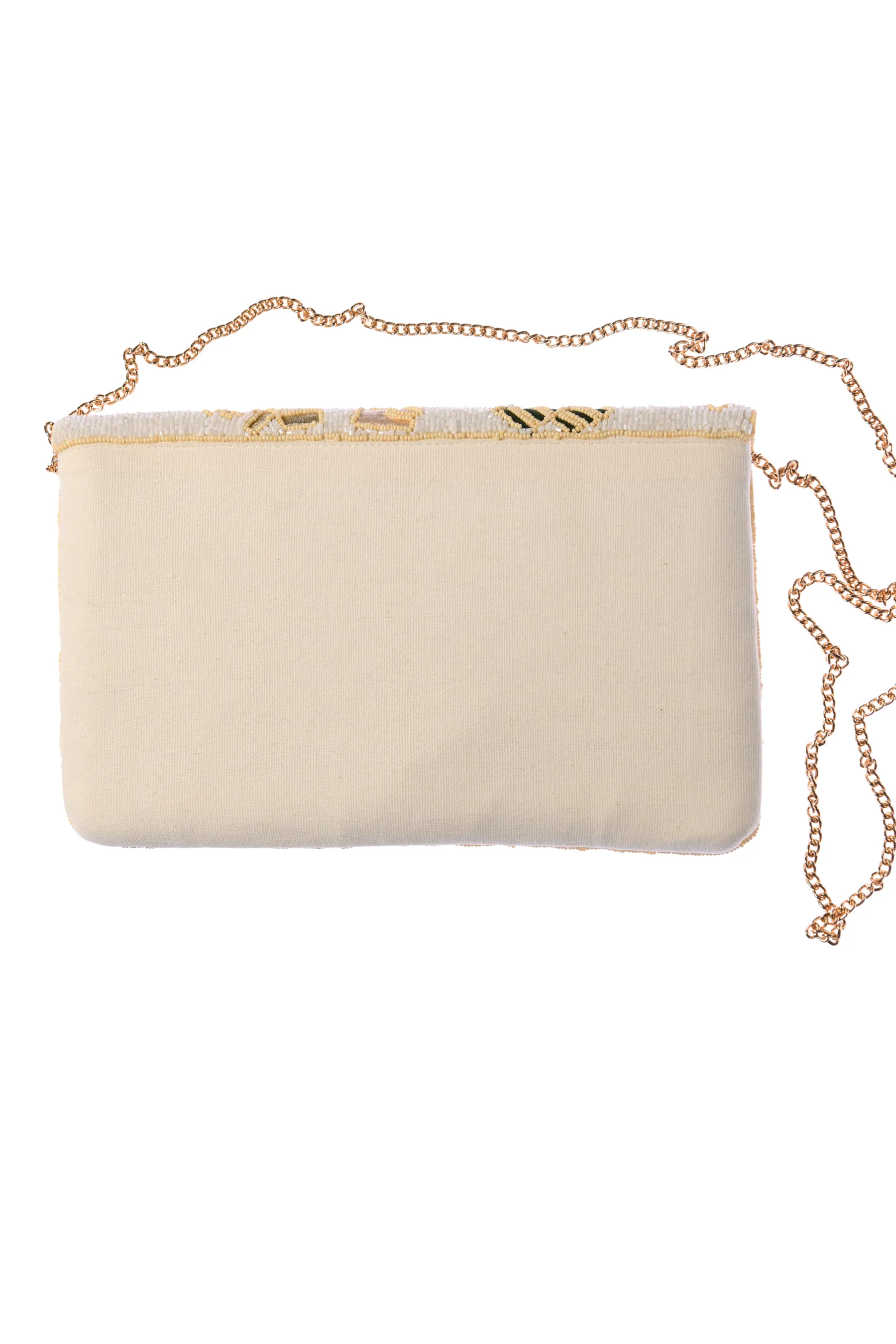 Night Out Clutch / Pearl Palm