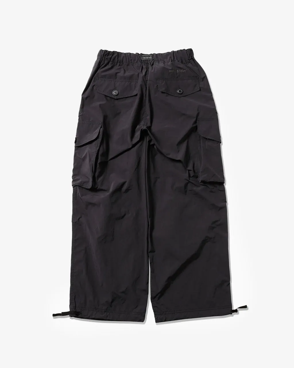 Oversized Cargo Pants Black