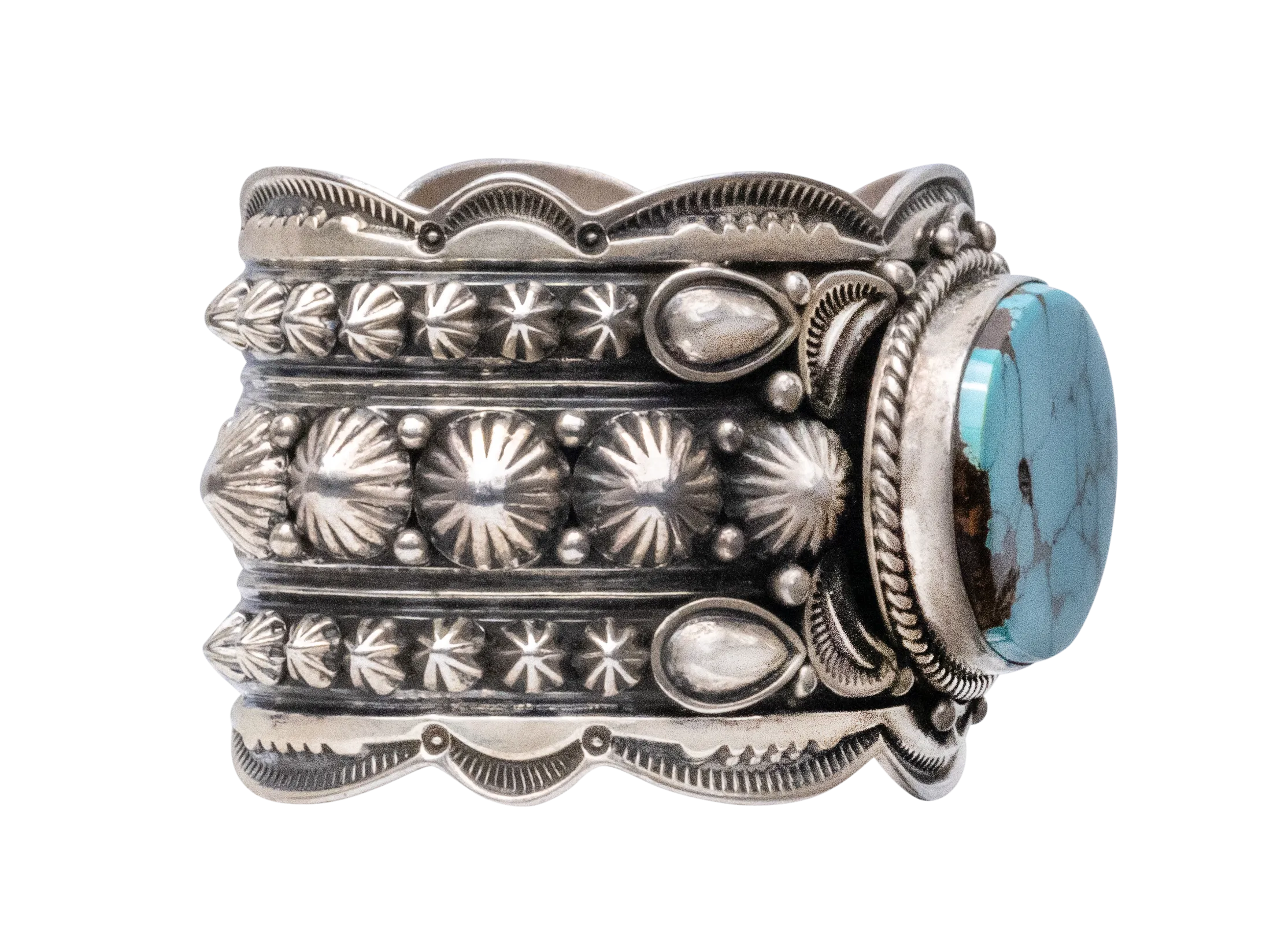 Pilot Mountain Turquoise Cuff | Gene Nataan