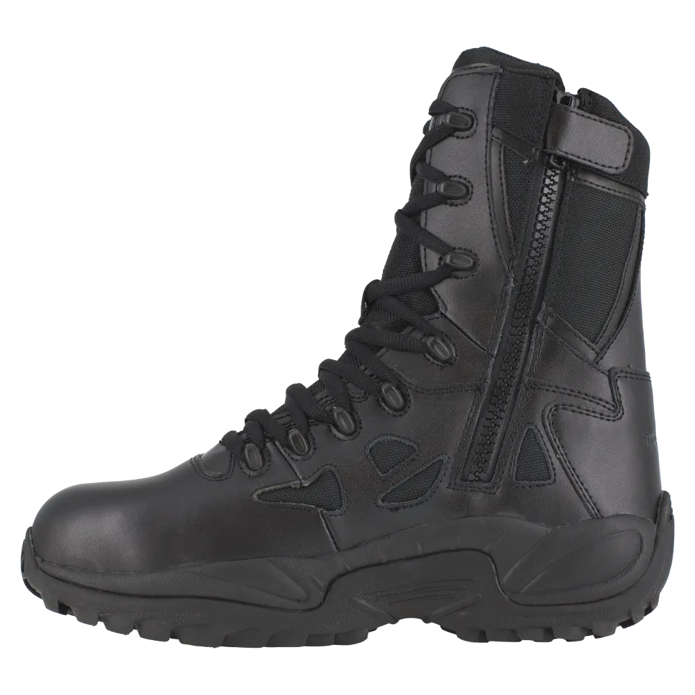 Reebok Rapid Response Stealth Size Zip Composite Toe Tactical Boot RB8874