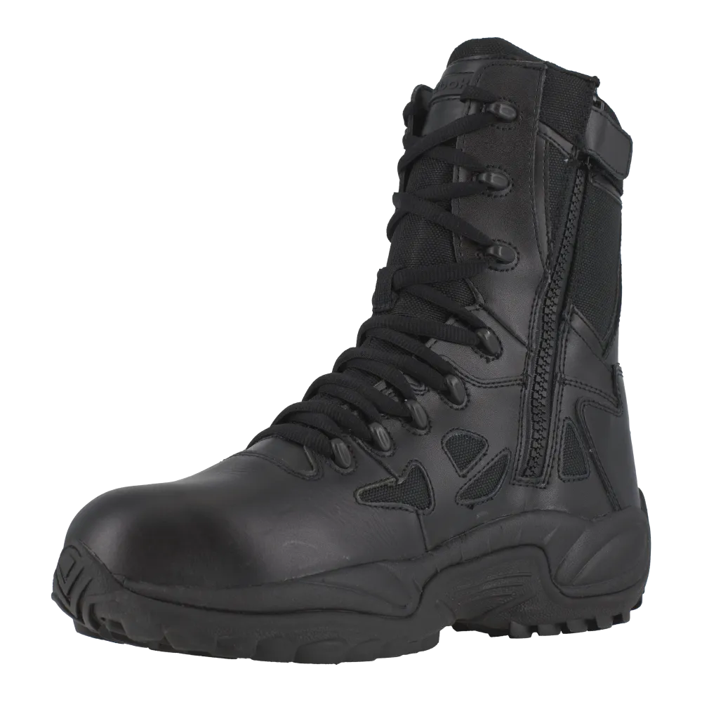 Reebok Rapid Response Stealth Size Zip Composite Toe Tactical Boot RB8874