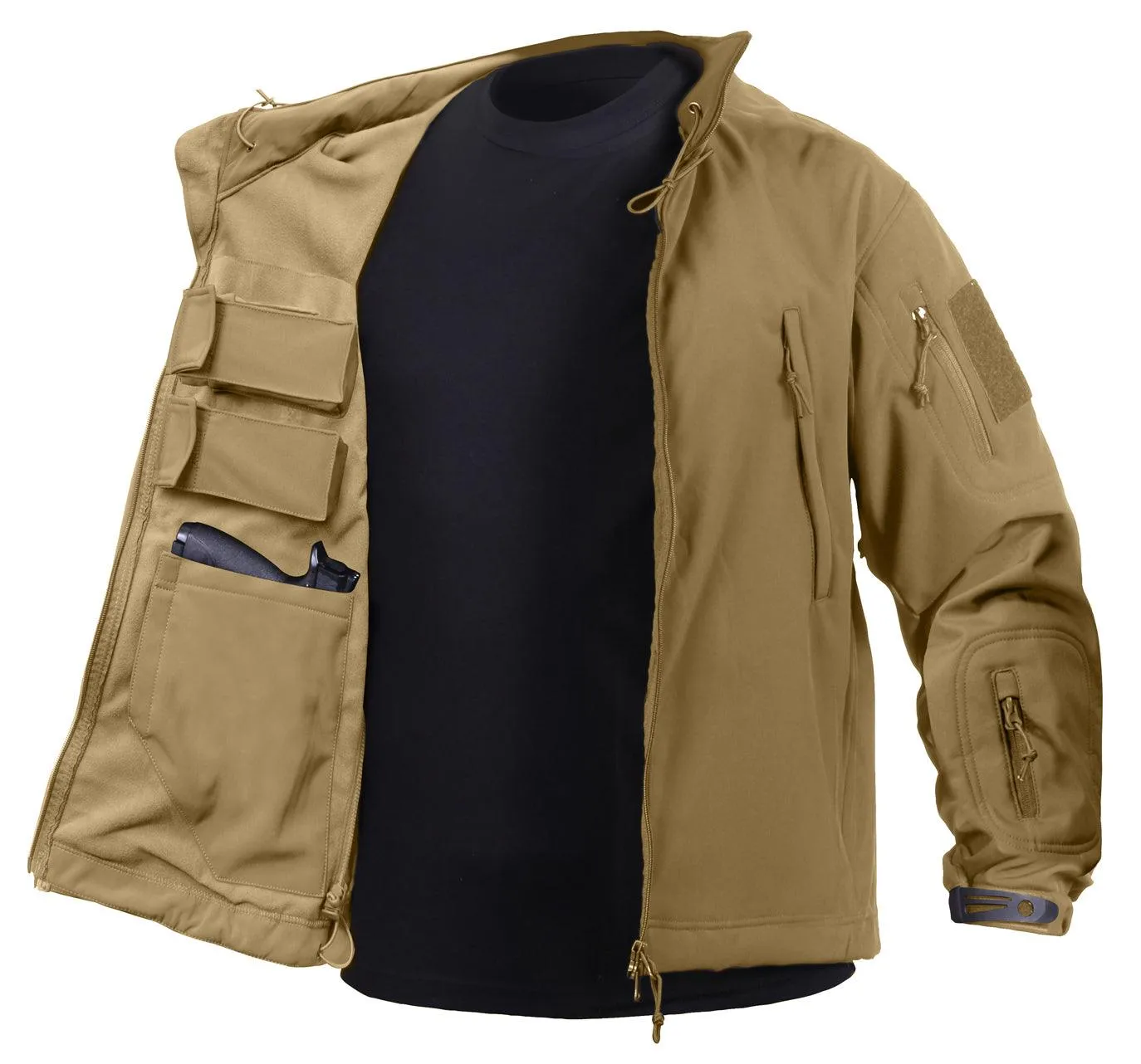 Rothco Mens Concealed Carry Soft Shell Jacket