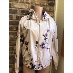 Spring Floral Bomber Jacket