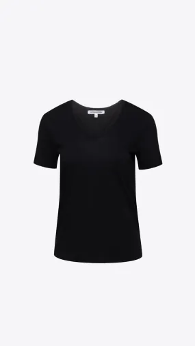 Standard V Neck - Jet Black