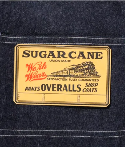 Sugar Cane, Work Pants, Indigo, SC41822