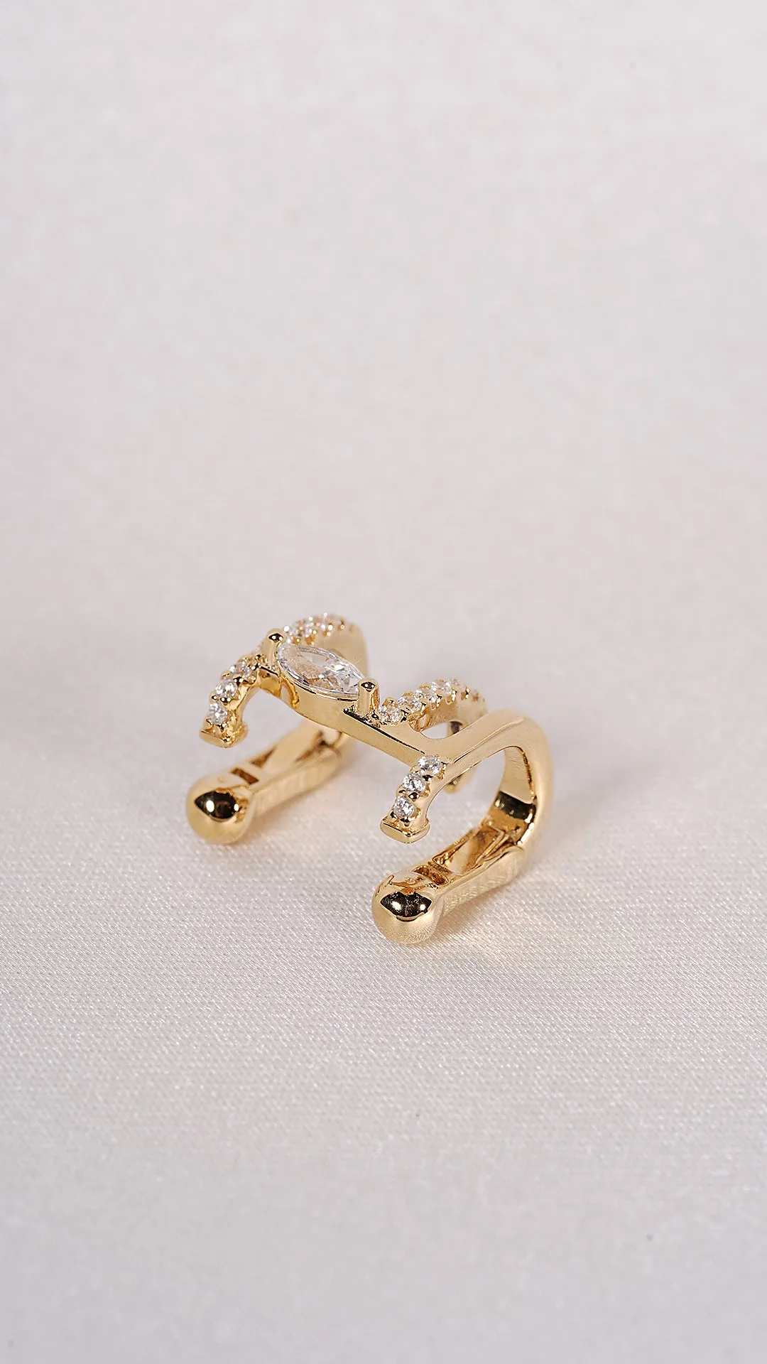 Telma Ear Cuff 18K Gold Vermeil