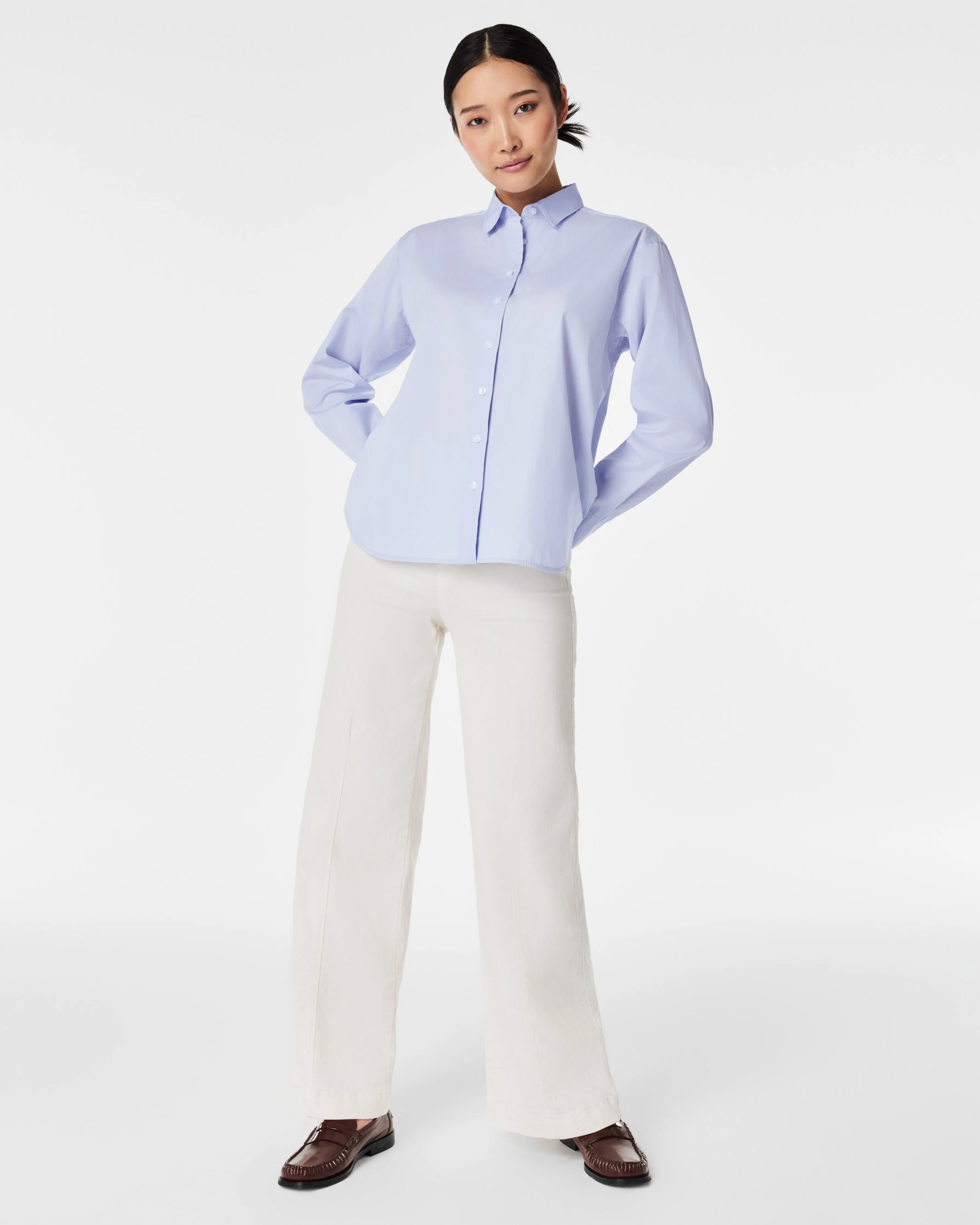 The Best Poplin Oversized Button-Down