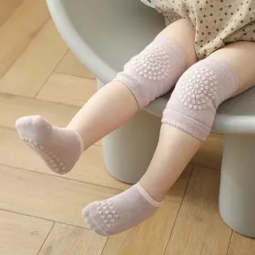 Toddler Knee Pad & Terry Floor Socks