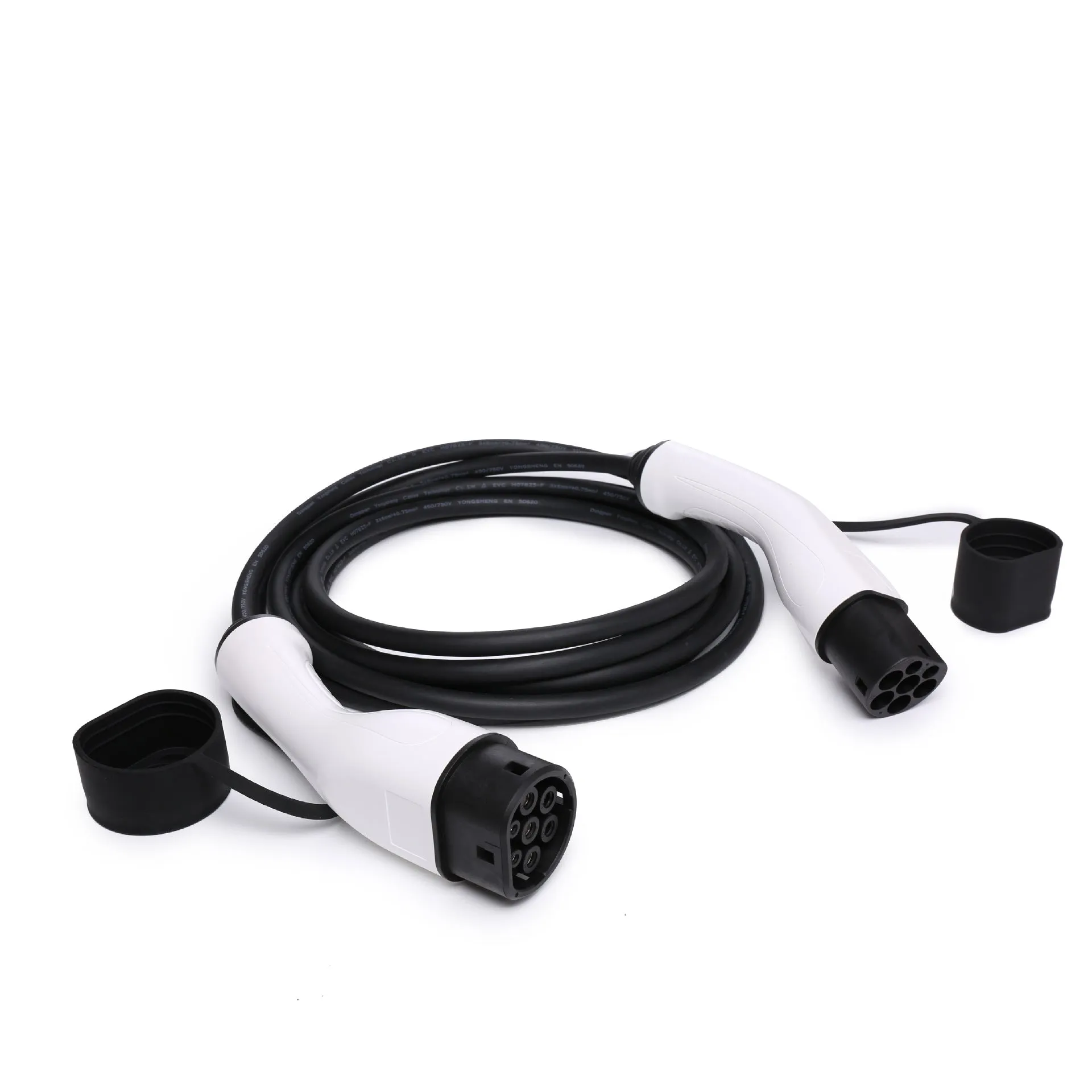 Type 2 to Type 2 EV Charging Cable | 22kW/32A |16ft