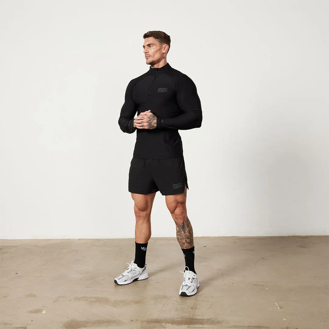 Vanquish Utility Black Performance Shorts