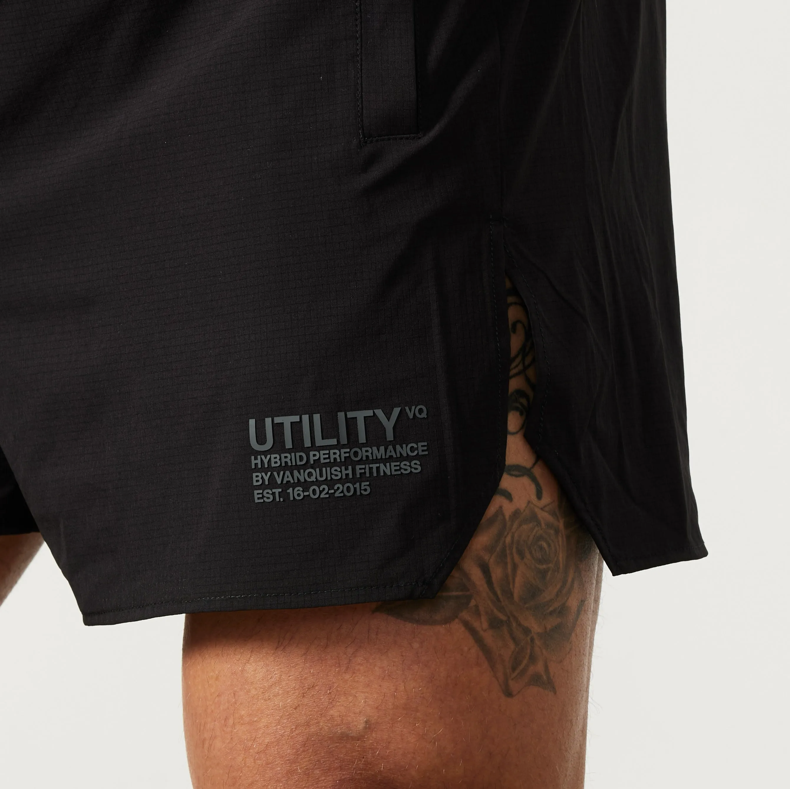 Vanquish Utility Black Performance Shorts