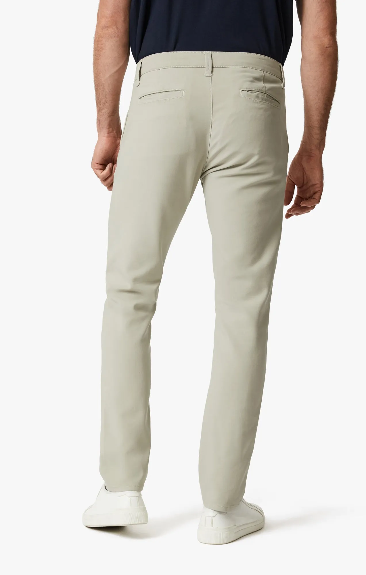 Verona Slim Leg Chino Pants In Willow High Flyer