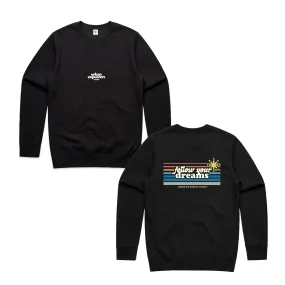 Vice 84 'Follow Your Dreams' Sweater - Black