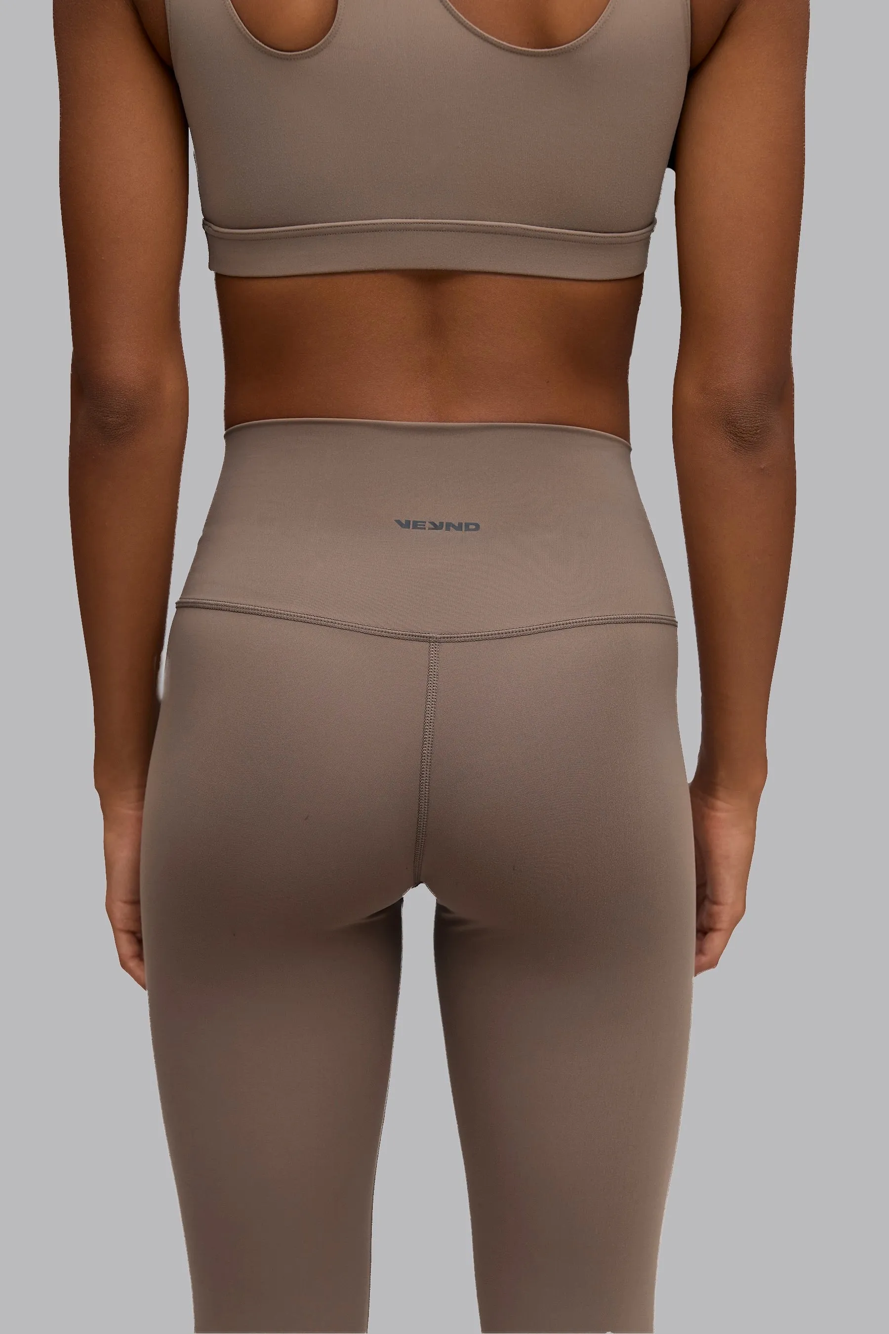 V_SCULPT® FLARED LEGGINGS - Tan