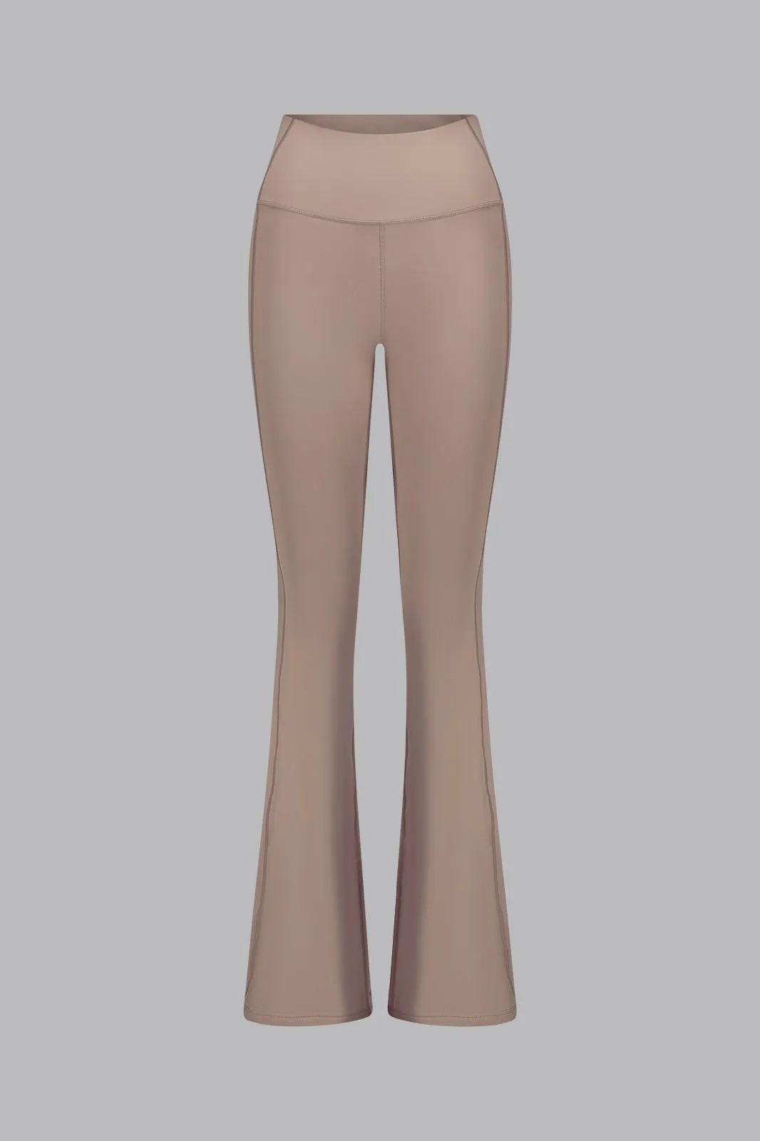 V_SCULPT® FLARED LEGGINGS - Tan