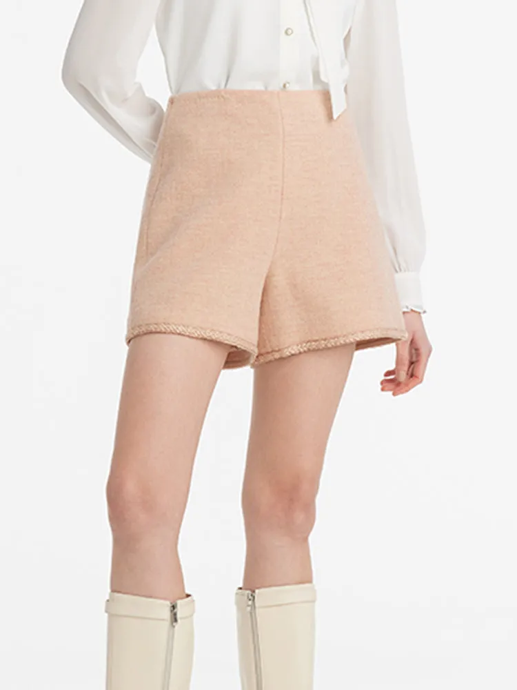 Washable Wool A-Line Women Shorts