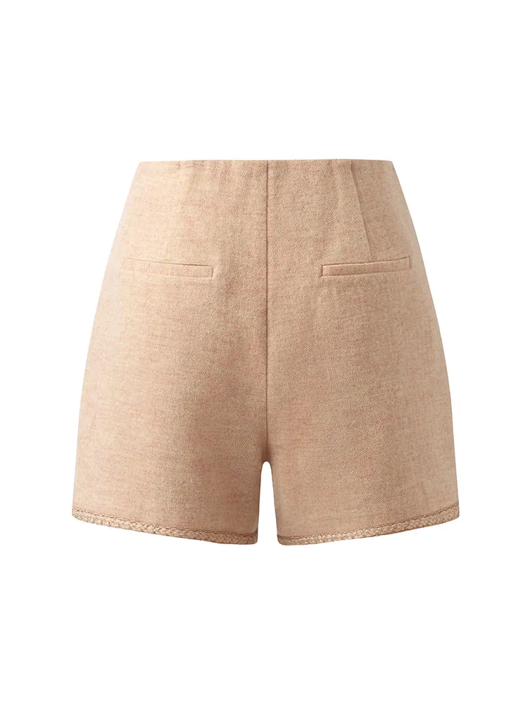 Washable Wool A-Line Women Shorts